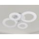 LED mennyezeti lámpa 100W, 6900lm, 3000-6500K, fehér, IP20, fém-akril - J3346/W