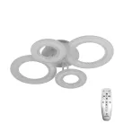 LED mennyezeti lámpa 100W, 6900lm, 3000-6500K, fehér, IP20, fém-akril - J3346/W