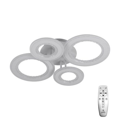 LED mennyezeti lámpa 100W, 6900lm, 3000-6500K, fehér, IP20, fém-akril - J3346/W