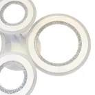 LED mennyezeti lámpa 100W, 6900lm, 3000-6500K, fehér, IP20, fém-akril - J3346/W