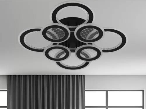 LED design mennyezeti lámpa 200W, 13900 lm, 620x620x110 mm, 3000K–6500K - J3347/B