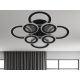 LED design mennyezeti lámpa 200W, 13900 lm, 620x620x110 mm, 3000K–6500K - J3347/B