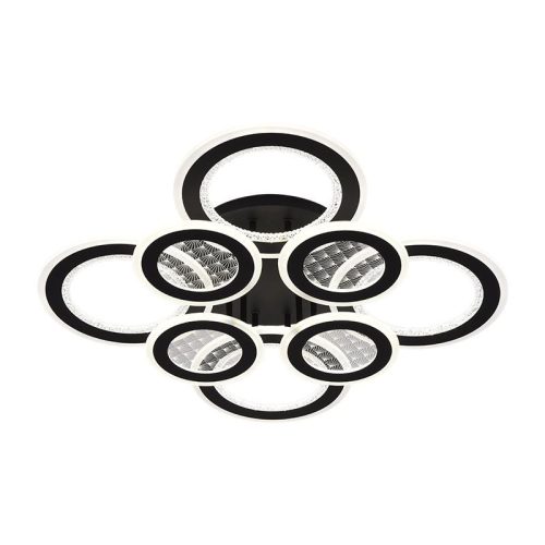 LED design mennyezeti lámpa 200W, 13900 lm, 620x620x110 mm, 3000K–6500K - J3347/B