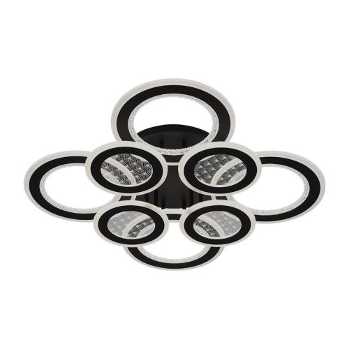 LED design mennyezeti lámpa 200W, 13900 lm, 620x620x110 mm, 3000K–6500K - J3347/B