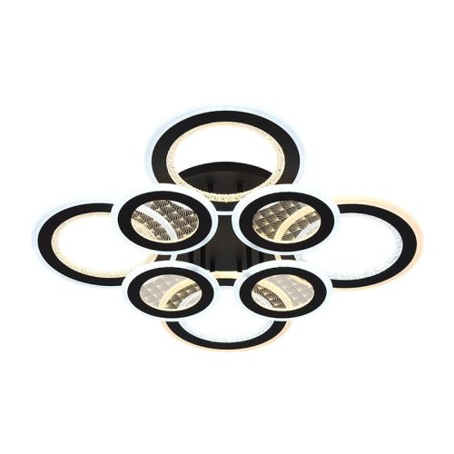 LED design mennyezeti lámpa 200W, 13900 lm, 620x620x110 mm, 3000K–6500K - J3347/B