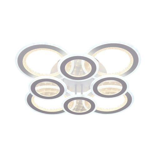 LED design mennyezeti lámpa 200W, 13900 lm, 620x620x110 mm, 3000K–6500K - J3347/W