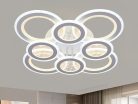 LED design mennyezeti lámpa 200W, 13900 lm, 620x620x110 mm, 3000K–6500K - J3347/W