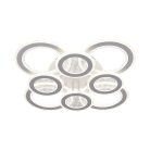 LED design mennyezeti lámpa 200W, 13900 lm, 620x620x110 mm, 3000K–6500K - J3347/W