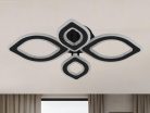 LED design mennyezeti lámpa 95W, 6500 lm, 620x420x110 mm, 3000K–6500K - J3348/B