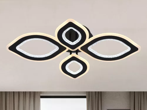 LED design mennyezeti lámpa 95W, 6500 lm, 620x420x110 mm, 3000K–6500K - J3348/B