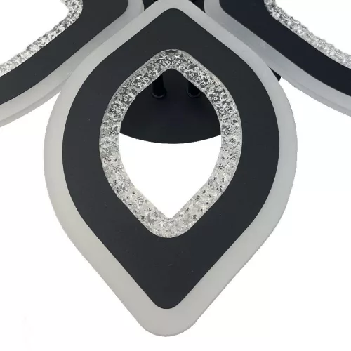 LED design mennyezeti lámpa 95W, 6500 lm, 620x420x110 mm, 3000K–6500K - J3348/B