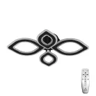 LED design mennyezeti lámpa 95W, 6500 lm, 620x420x110 mm, 3000K–6500K - J3348/B