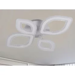   LED design mennyezeti lámpa 95W, 6500 lm, 620x420x110 mm, 3000K–6500K - J3348/W