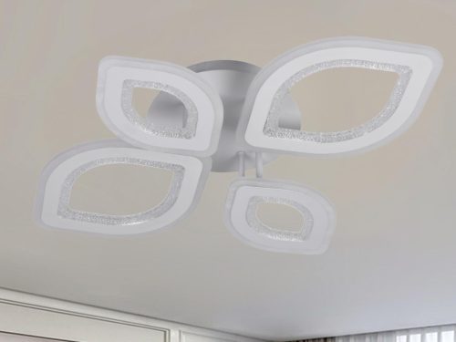 LED design mennyezeti lámpa 95W, 6500 lm, 620x420x110 mm, 3000K–6500K - J3348/W