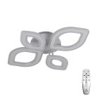 LED design mennyezeti lámpa 95W, 6500 lm, 620x420x110 mm, 3000K–6500K - J3348/W