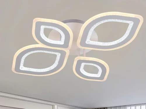 LED design mennyezeti lámpa 95W, 6500 lm, 620x420x110 mm, 3000K–6500K - J3348/W