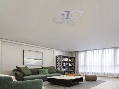 LED design mennyezeti lámpa 95W, 6500 lm, 620x420x110 mm, 3000K–6500K - J3348/W