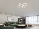 LED design mennyezeti lámpa 95W, 6500 lm, 620x420x110 mm, 3000K–6500K - J3348/W