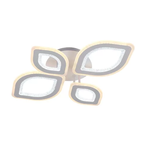 LED design mennyezeti lámpa 95W, 6500 lm, 620x420x110 mm, 3000K–6500K - J3348/W