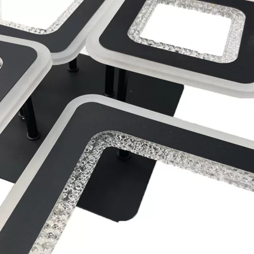 LED design mennyezeti lámpa 95W, 6600 lm, 670x410x110 mm, 3000K–6500K - J3349/B