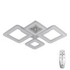 LED design mennyezeti lámpa 95W, 6600 lm, 670x410x110 mm, 3000K–6500K - J3349/W