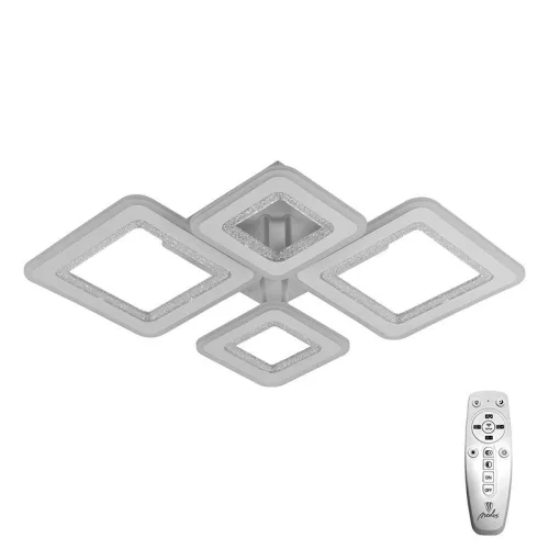 LED design mennyezeti lámpa 95W, 6600 lm, 670x410x110 mm, 3000K–6500K - J3349/W