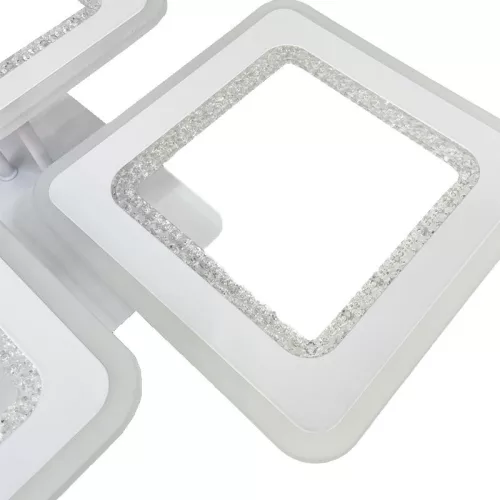 LED design mennyezeti lámpa 95W, 6600 lm, 670x410x110 mm, 3000K–6500K - J3349/W