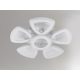 LED design mennyezeti lámpa 145W, 10200 lm, 499x499x90 mm, 3000K–6500K - J3350/W