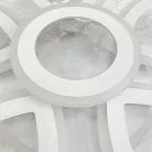 LED design mennyezeti lámpa 145W, 10200 lm, 499x499x90 mm, 3000K–6500K - J3350/W