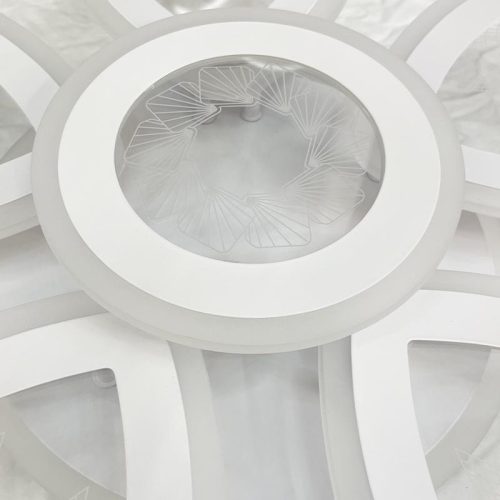 LED design mennyezeti lámpa 145W, 10200 lm, 499x499x90 mm, 3000K–6500K - J3350/W