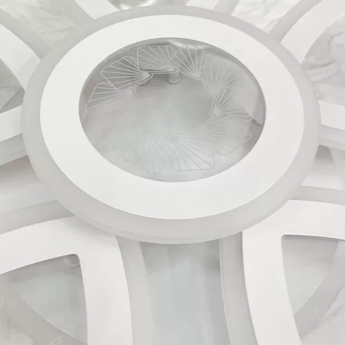 LED design mennyezeti lámpa 145W, 10200 lm, 499x499x90 mm, 3000K–6500K - J3350/W