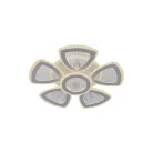 LED design mennyezeti lámpa 145W, 10200 lm, 499x499x90 mm, 3000K–6500K - J3350/W