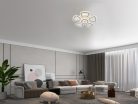 LED design mennyezeti lámpa 145W, 10200 lm, 499x499x90 mm, 3000K–6500K - J3350/W