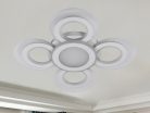 LED design mennyezeti lámpa 105W, 7400 lm, 670x670x60 mm, 3000K–6500K - J3351/W