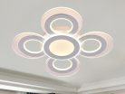 LED design mennyezeti lámpa 105W, 7400 lm, 670x670x60 mm, 3000K–6500K - J3351/W