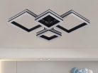 LED design mennyezeti lámpa 175W, 13000 lm, 610x410x90 mm, 3000K–6500K - J3352/B
