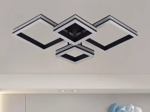 LED design mennyezeti lámpa 175W, 13000 lm, 610x410x90 mm, 3000K–6500K - J3352/B