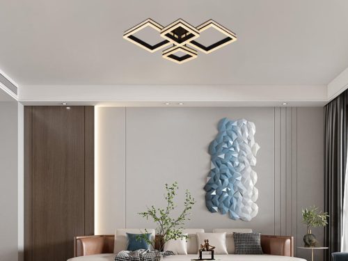 LED design mennyezeti lámpa 175W, 13000 lm, 610x410x90 mm, 3000K–6500K - J3352/B