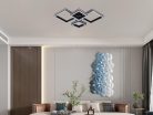 LED design mennyezeti lámpa 175W, 13000 lm, 610x410x90 mm, 3000K–6500K - J3352/B