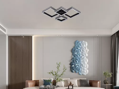 LED design mennyezeti lámpa 175W, 13000 lm, 610x410x90 mm, 3000K–6500K - J3352/B