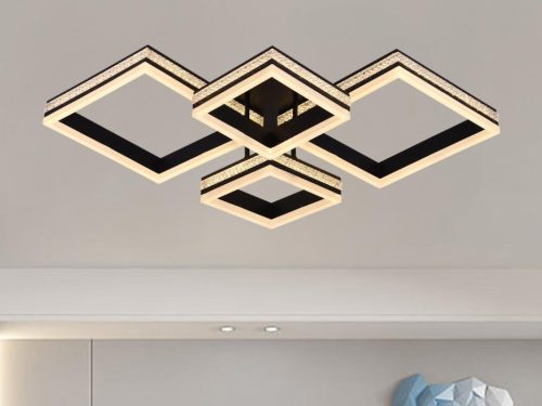 LED design mennyezeti lámpa 175W, 13000 lm, 610x410x90 mm, 3000K–6500K - J3352/B