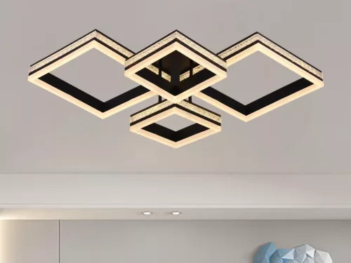 LED design mennyezeti lámpa 175W, 13000 lm, 610x410x90 mm, 3000K–6500K - J3352/B