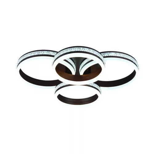 LED design mennyezeti lámpa 150W 10500lm 3000-6500K dimmelhető IP20 barna J3354/BR