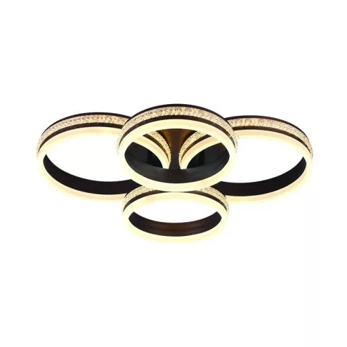 LED design mennyezeti lámpa 150W 10500lm 3000-6500K dimmelhető IP20 barna J3354/BR