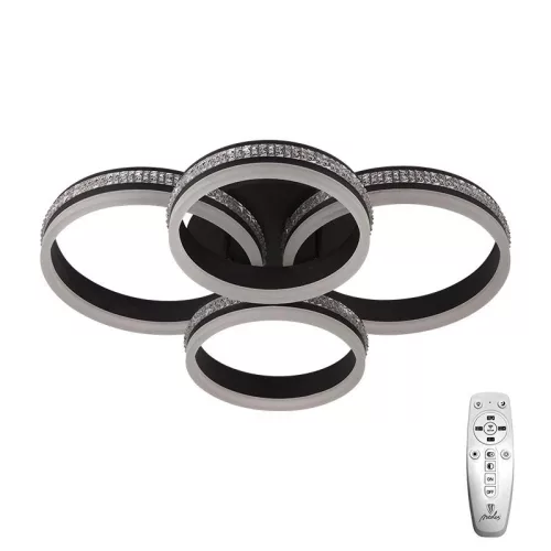 LED design mennyezeti lámpa 150W 10500lm 3000-6500K dimmelhető IP20 barna J3354/BR