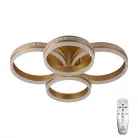 LED design mennyezeti lámpa 150W 10500lm 3000-6500K dimmelhető IP20 arany J3354/G