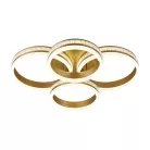 LED design mennyezeti lámpa 150W 10500lm 3000-6500K dimmelhető IP20 arany J3354/G