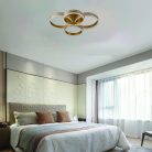 LED design mennyezeti lámpa 150W 10500lm 3000-6500K dimmelhető IP20 arany J3354/G