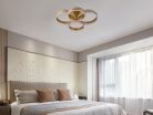 LED design mennyezeti lámpa 150W 10500lm 3000-6500K dimmelhető IP20 arany J3354/G