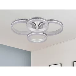   LED design mennyezeti lámpa 150W 10500lm 3000-6500K dimmelhető IP20 fehér J3354/W